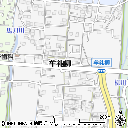 山口県防府市牟礼柳周辺の地図