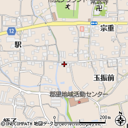 徳島県美馬市美馬町駅15周辺の地図