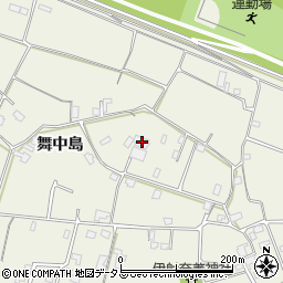 徳島県美馬市穴吹町三島舞中島554周辺の地図