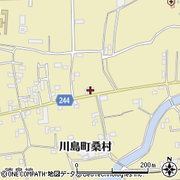徳島県吉野川市川島町桑村2457周辺の地図