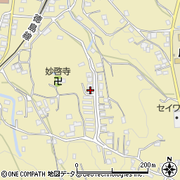徳島県吉野川市川島町桑村693周辺の地図