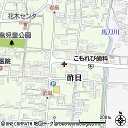 山口県防府市酢貝8周辺の地図