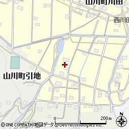 徳島県吉野川市山川町川田292周辺の地図