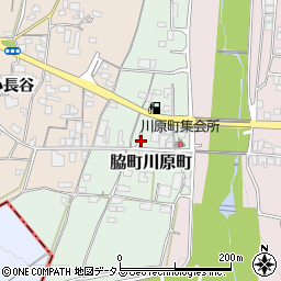 徳島県美馬市脇町川原町周辺の地図