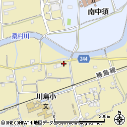 徳島県吉野川市川島町桑村2209周辺の地図
