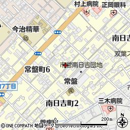 愛媛県今治市常盤町6丁目2-15周辺の地図