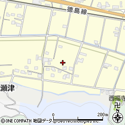 徳島県吉野川市山川町川田706周辺の地図