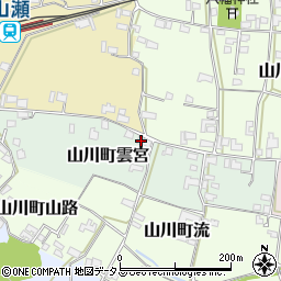 徳島県吉野川市山川町雲宮35周辺の地図