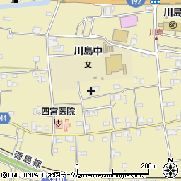 徳島県吉野川市川島町桑村2512周辺の地図
