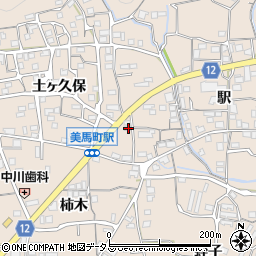 徳島県美馬市美馬町駅133周辺の地図