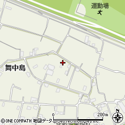 徳島県美馬市穴吹町三島舞中島556周辺の地図