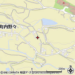 香川県観音寺市大野原町内野々221周辺の地図
