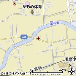 徳島県吉野川市川島町桑村2264周辺の地図