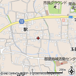 徳島県美馬市美馬町駅27周辺の地図
