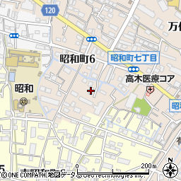 プライム昭和周辺の地図