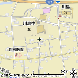 徳島県吉野川市川島町桑村2519周辺の地図