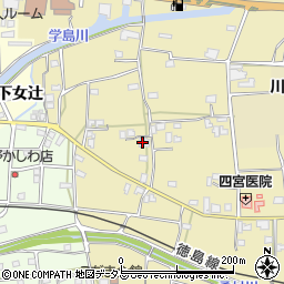 徳島県吉野川市川島町桑村2606周辺の地図