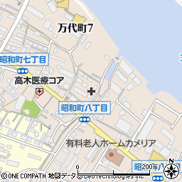 シャトル昭和町周辺の地図