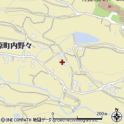 香川県観音寺市大野原町内野々221-1周辺の地図