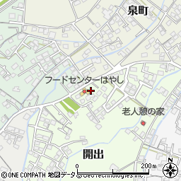 山口県防府市開出5周辺の地図