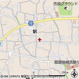 徳島県美馬市美馬町駅30-4周辺の地図