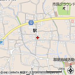 徳島県美馬市美馬町駅30周辺の地図