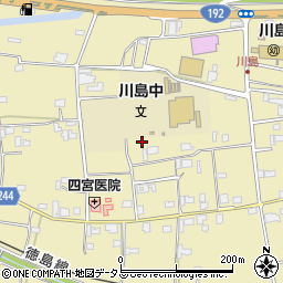 徳島県吉野川市川島町桑村2516周辺の地図