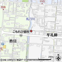 柳公民館周辺の地図