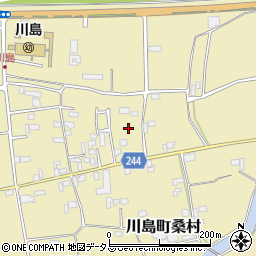 徳島県吉野川市川島町桑村2461-2周辺の地図