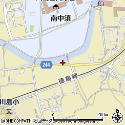 徳島県吉野川市川島町桑村2220周辺の地図
