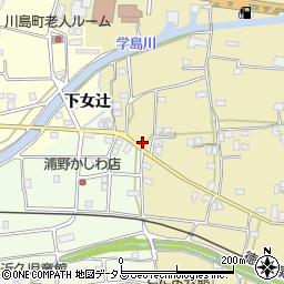 徳島県吉野川市川島町桑村2626周辺の地図