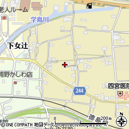 徳島県吉野川市川島町桑村2607周辺の地図
