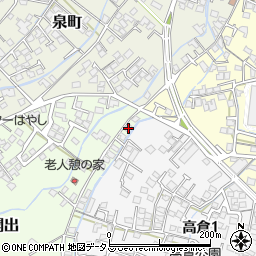 山口県防府市開出1-27周辺の地図