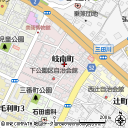 山口県周南市岐南町5-22周辺の地図