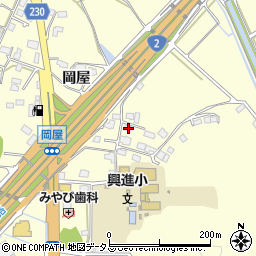 山口県山口市江崎岡屋2340-2周辺の地図