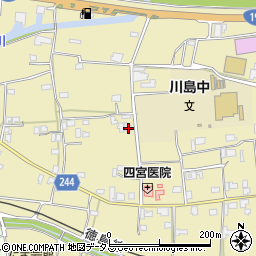 徳島県吉野川市川島町桑村2586周辺の地図