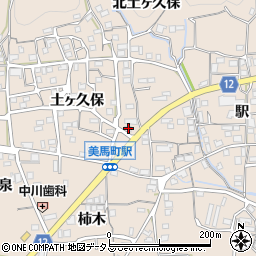 徳島県美馬市美馬町駅130周辺の地図