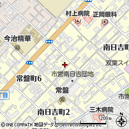 愛媛県今治市常盤町6丁目2-10周辺の地図