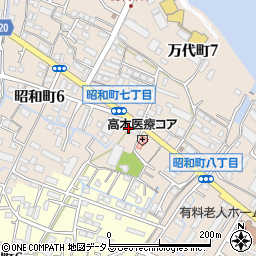 土橋商事株式会社　昭和町給油所周辺の地図