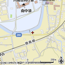 徳島県吉野川市川島町桑村894周辺の地図