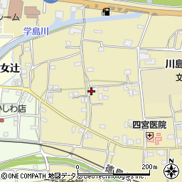 徳島県吉野川市川島町桑村2579周辺の地図