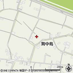 徳島県美馬市穴吹町三島舞中島505周辺の地図