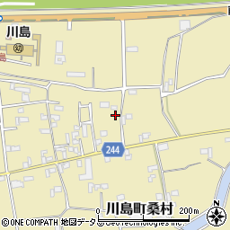 徳島県吉野川市川島町桑村2462周辺の地図