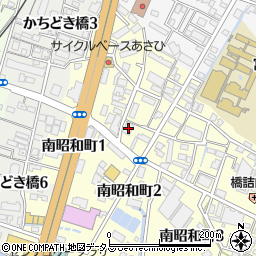 徳島信用金庫昭和町支店周辺の地図