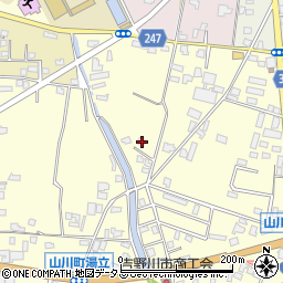 徳島県吉野川市山川町前川251周辺の地図