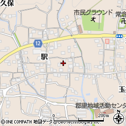 徳島県美馬市美馬町駅28-2周辺の地図