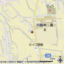 徳島県吉野川市川島町桑村473-1周辺の地図