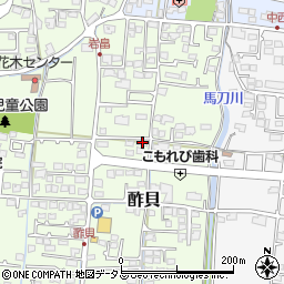 山口県防府市酢貝8-21周辺の地図