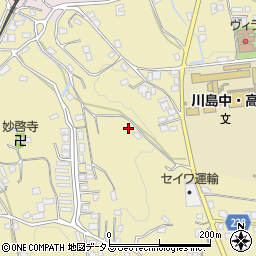 徳島県吉野川市川島町桑村663周辺の地図