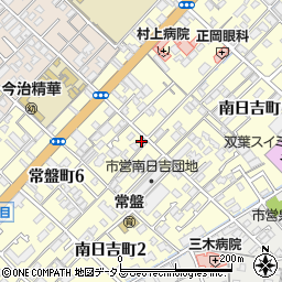 愛媛県今治市常盤町6丁目2-7周辺の地図